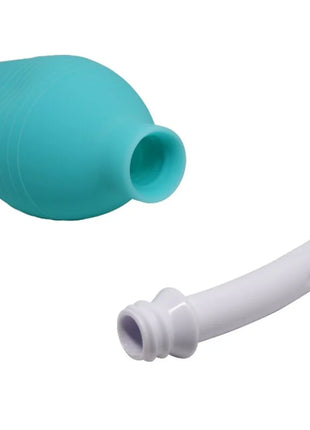 MR PLAY - ANAL-BIRNE-BLAUE GUMMI-DUSCHE - Analdusche