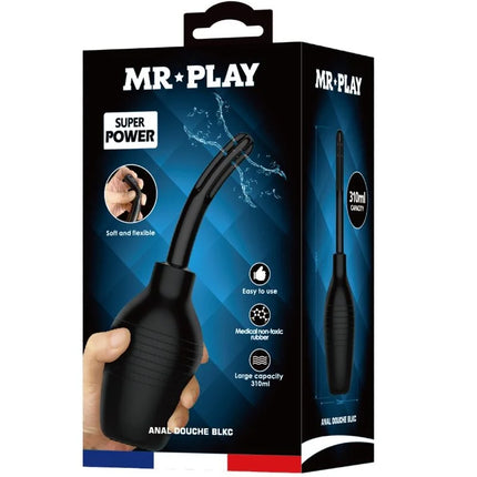 MR PLAY - ANAL-DUSCHE BLKC SUPER POWER SCHWARZ - Analdusche