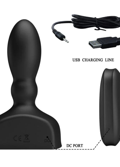 MR PLAY - AUFBLASBARER ANALSTECKER MIT FERNBEDIENUNG - Aufblasbar