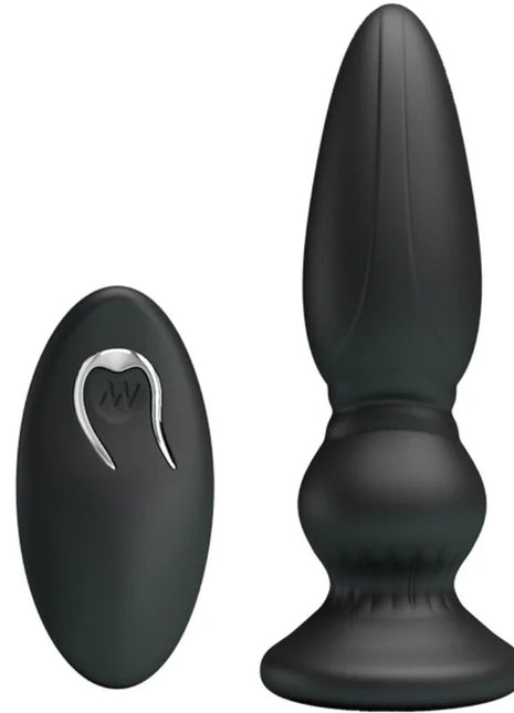 MR PLAY - LEISTUNGSSTARKER VIBRATOR MIT FERNBEDIENUNG ANALSTECKER - Analplug
