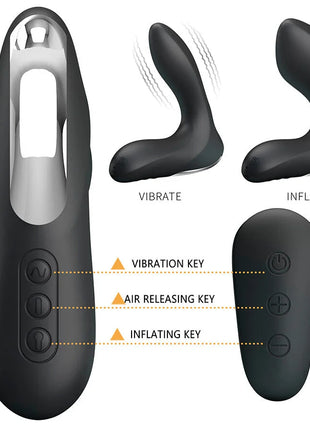 MR PLAY - PROSTATA-MASSAGEGERÄT MIT VIBRATIONSFERNBEDIENUNG