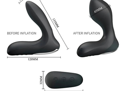 MR PLAY - PROSTATA-MASSAGEGERÄT MIT VIBRATIONSFERNBEDIENUNG