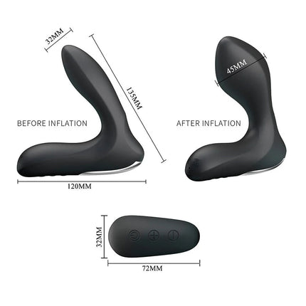 MR PLAY - PROSTATA-MASSAGEGERÄT MIT VIBRATIONSFERNBEDIENUNG