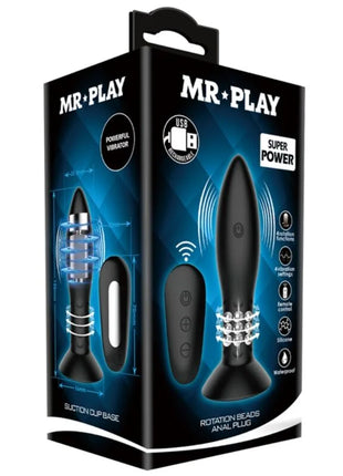 MR PLAY - ROTIERENDENE BÄLLE - MIT FERNBEDIENUNG - Anal-Vibratoren