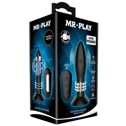 MR PLAY - ROTIERENDENE BÄLLE - MIT FERNBEDIENUNG - Anal-Vibratoren