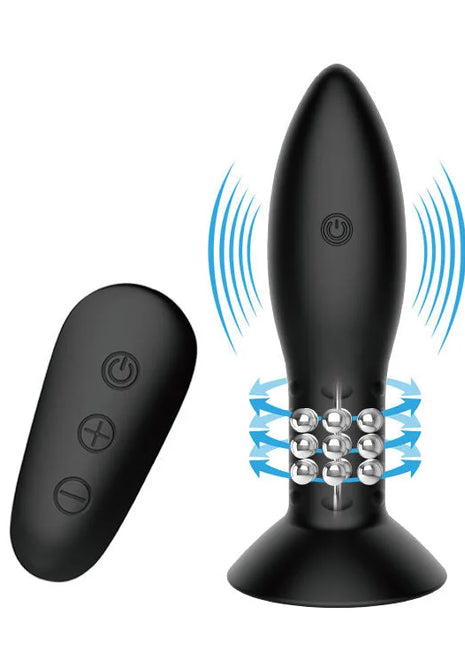 MR PLAY - ROTIERENDENE BÄLLE - MIT FERNBEDIENUNG - Anal-Vibratoren