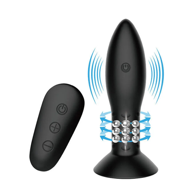 MR PLAY - ROTIERENDENE BÄLLE - MIT FERNBEDIENUNG - Anal-Vibratoren
