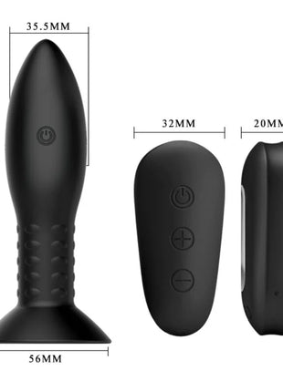 MR PLAY - ROTIERENDENE BÄLLE - MIT FERNBEDIENUNG - Anal-Vibratoren