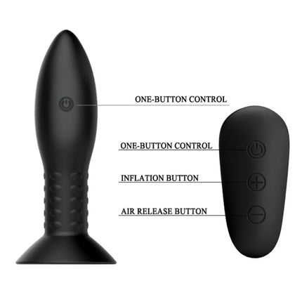 MR PLAY - ROTIERENDENE BÄLLE - MIT FERNBEDIENUNG - Anal-Vibratoren