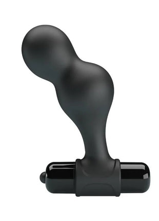 MR PLAY - SCHWARZER SILIKON-VIBRATOR-ANALSTECKER - Analplug