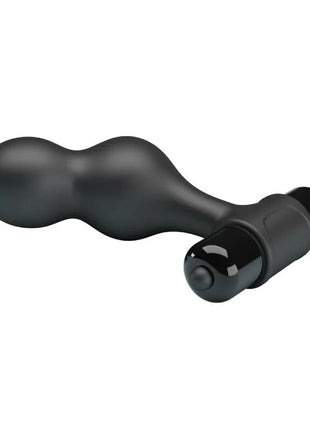 MR PLAY - SCHWARZER SILIKON-VIBRATOR-ANALSTECKER - Analplug