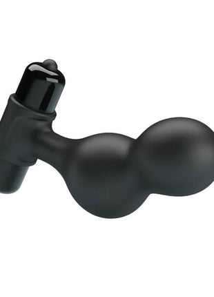 MR PLAY - SCHWARZER SILIKON-VIBRATOR-ANALSTECKER - Analplug