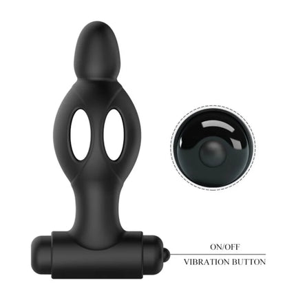 MR PLAY - SILIKON ANALSPLUG MIT VIBRATION - Analplug