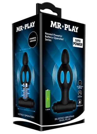 MR PLAY - SILIKON ANALSPLUG MIT VIBRATION - Analplug