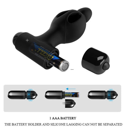 MR PLAY - SILIKON ANALSPLUG MIT VIBRATION - Analplug