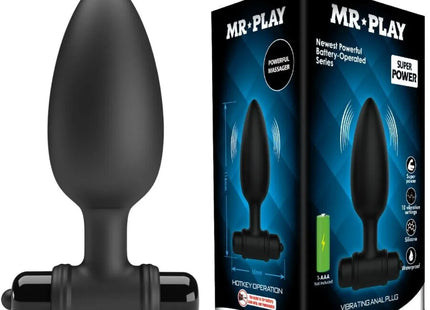 MR PLAY - SUPER POWER ANAL PLUG MIT VIBRATION