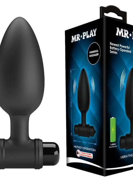 MR PLAY - SUPER POWER ANAL PLUG MIT VIBRATION