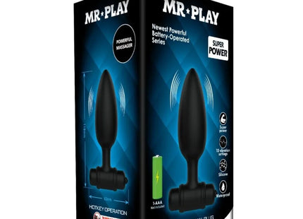 MR PLAY - SUPER POWER ANAL PLUG MIT VIBRATION