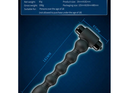 MR PLAY - VIBRIERENDER ANALPLUG-MASSAGER