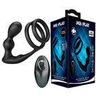 MR PLAY - VIBRIERENDER ANALPLUG MIT PENISRING UND FERNBEDIENUNG