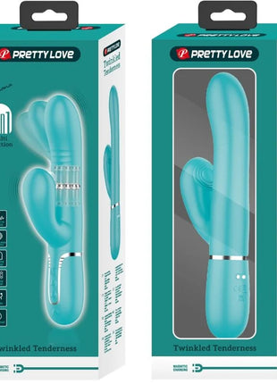 MULTIFUNKTIONS-G-SPOT-VIBRATOR - AQUA - Rabbit-Vibratoren