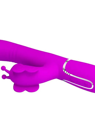 MULTIFUNKTIONS-RABBIT-VIBRATOR 4 IN 1 SCHMETTERLING - FUCHSIA - Rabbit-Vibratoren