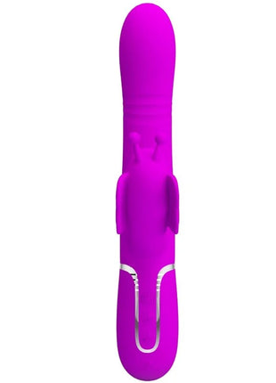 MULTIFUNKTIONS-RABBIT-VIBRATOR 4 IN 1 SCHMETTERLING - FUCHSIA - Rabbit-Vibratoren