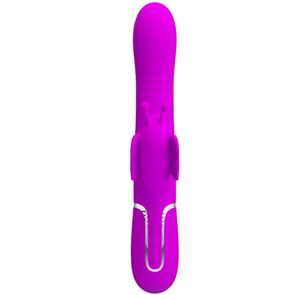 MULTIFUNKTIONS-RABBIT-VIBRATOR 4 IN 1 SCHMETTERLING - FUCHSIA - Rabbit-Vibratoren