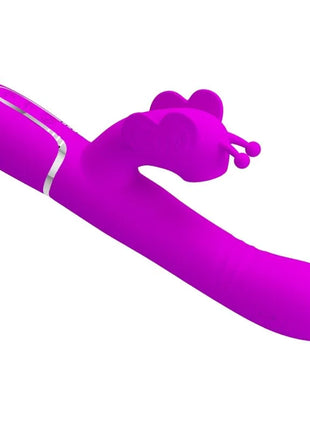 MULTIFUNKTIONS-RABBIT-VIBRATOR 4 IN 1 SCHMETTERLING - FUCHSIA - Rabbit-Vibratoren