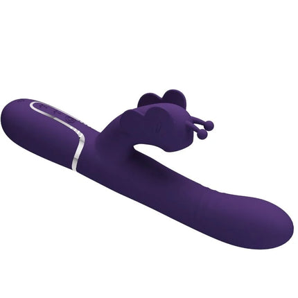 MULTIFUNKTIONS RABBIT-VIBRATOR 4 IN 1 SCHMETTERLING - Rabbit-Vibratoren