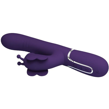 MULTIFUNKTIONS RABBIT-VIBRATOR 4 IN 1 SCHMETTERLING - Rabbit-Vibratoren