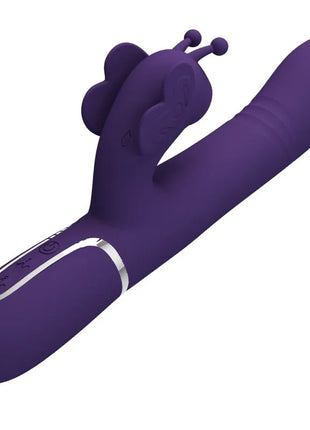MULTIFUNKTIONS RABBIT-VIBRATOR 4 IN 1 SCHMETTERLING - Rabbit-Vibratoren