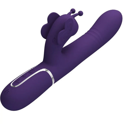 MULTIFUNKTIONS RABBIT-VIBRATOR 4 IN 1 SCHMETTERLING - Rabbit-Vibratoren