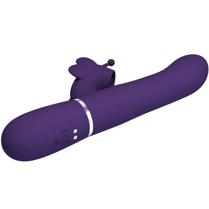 MULTIFUNKTIONS RABBIT-VIBRATOR 4 IN 1 SCHMETTERLING - Rabbit-Vibratoren