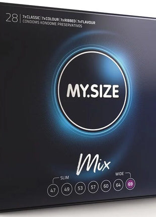 MY SIZE – Mix Kondome XS bis XXXL (47–69 mm) 10/28 Stück - 28 / XXXL - Kondome