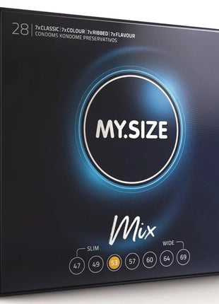 MY SIZE – Mix Kondome XS bis XXXL (47–69 mm) 10/28 Stück - 28 / M - Kondome