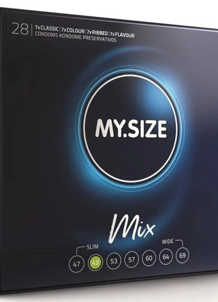 MY SIZE – Mix Kondome XS bis XXXL (47–69 mm) 10/28 Stück - 28 / S - Kondome