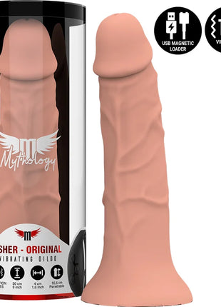 MYTHOLOGY - ASHER ORIGINAL DILDO M - VIBRATOR KOMPATIBEL MIT WATCHME WIRELESS TECHNOLOGY
