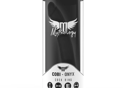 MYTHOLOGY - COBI ONYX ANAL DILDO MIT SCHWANZ- UND HODENRING 13 CM SILIKON