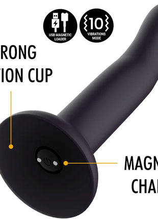 MYTHOLOGY - DUMAN MYSTIC DILDO L - VIBRATOR KOMPATIBEL MIT WATCHME WIRELESS TECHNOLOGY