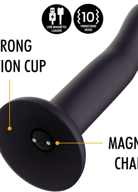 MYTHOLOGY - DUMAN MYSTIC DILDO M - VIBRATOR KOMPATIBEL MIT WATCHME WIRELESS TECHNOLOGY