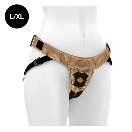 MYTHOLOGY -FANTASY-GESCHIRR - BRONZEGESCHIRR L/XL - Strapon Gurte