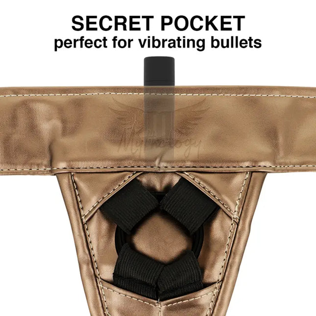 MYTHOLOGY - FANTASY-GESCHIRR - BRONZEGESCHIRR S/M - Strapon Gurte