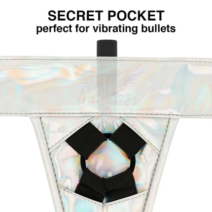 MYTHOLOGY - FANTASY-GESCHIRR - SCHILLERNDES GESCHIRR L/XL - Strapon Gurte