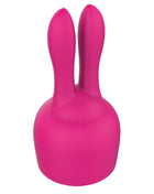 Nalone pinker silikonkaninchen kopf stimulator mit zwei aufrechten ohren und rundem körper
