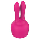 Nalone pinker silikonkaninchen kopf stimulator mit zwei aufrechten ohren und rundem körper