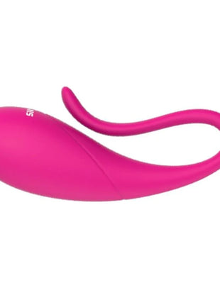 Nalone coco vibrator-klemmen pinker silikonspielzeug mit glänzendem finish und integriertem schlaufenhalt