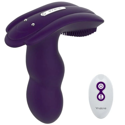 NALONE - LOLI FERNBEDIENUNGSMASSAGER - LILA - Analplug