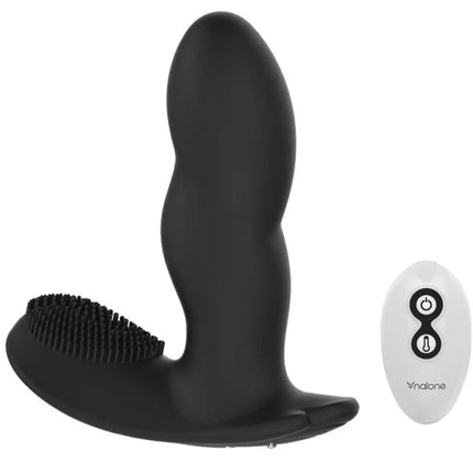 NALONE - LOLI FERNBEDIENUNGSMASSAGER - SCHWARZ - Analplug