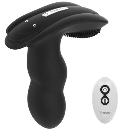 NALONE - LOLI FERNBEDIENUNGSMASSAGER - SCHWARZ - Analplug